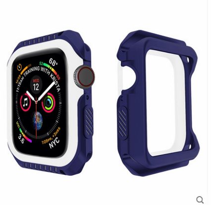 Etui Apple Watch Series 1 Niebieski Ochraniacz Anti-fall Granica Silikonowe Pokrowce Kup