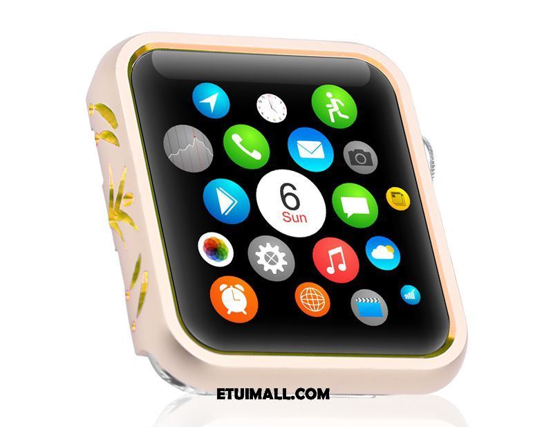 Etui Apple Watch Series 2 Bicolored Ochraniacz Wzór Anti-fall Metal Futerał Dyskont