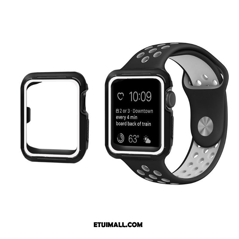 Etui Apple Watch Series 3 Ochraniacz Anti-fall Silikonowe Purpurowy Pokrowce Kup