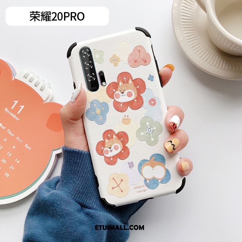 Etui Honor 20 Pro Telefon Komórkowy Kwiaty Silikonowe Miękki Jedwab Pokrowce Sprzedam