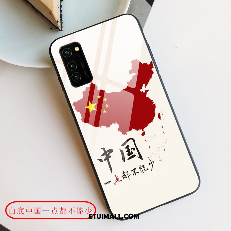 Etui Honor View30 Pro Czerwony Telefon Komórkowy Szkło Chiński Styl Trudno Futerał Sprzedam