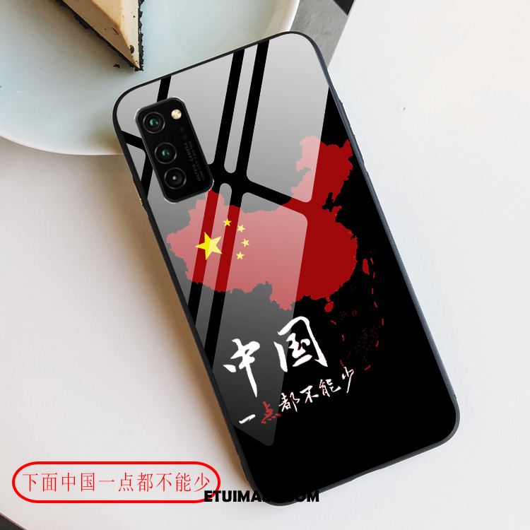 Etui Honor View30 Pro Czerwony Telefon Komórkowy Szkło Chiński Styl Trudno Futerał Sprzedam
