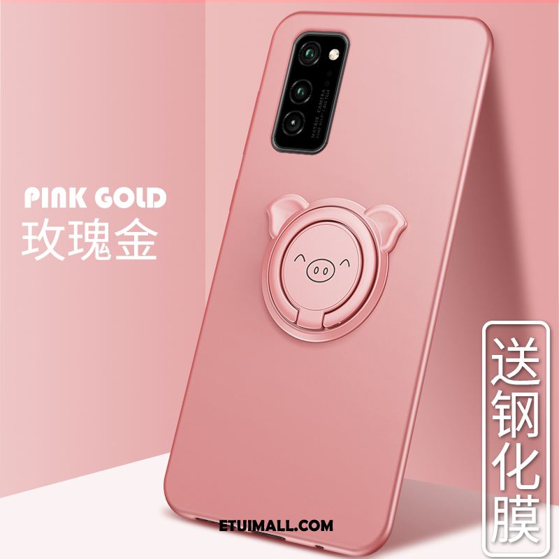 Etui Honor View30 Pro Ładny Różowe Silikonowe Ochraniacz Telefon Komórkowy Futerał Na Sprzedaż