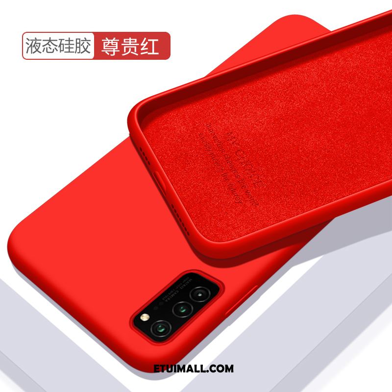 Etui Honor View30 Telefon Komórkowy Cienkie Czerwony Netto Osobowość Silikonowe Pokrowce Sprzedam