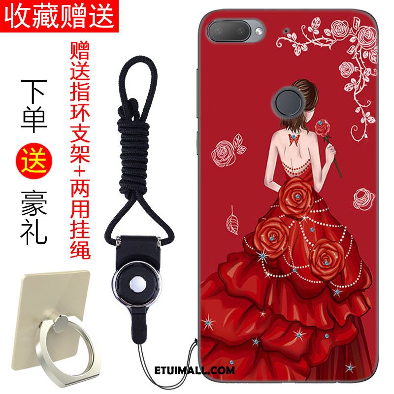 Etui Htc Desire 12+ Anti-fall Czerwony Ochraniacz Telefon Komórkowy Silikonowe Obudowa Tanie