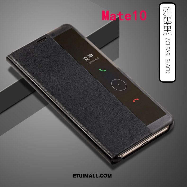 Etui Huawei Mate 10 Ochraniacz Anti-fall Skórzany Futerał Szary Filmy Futerał Dyskont