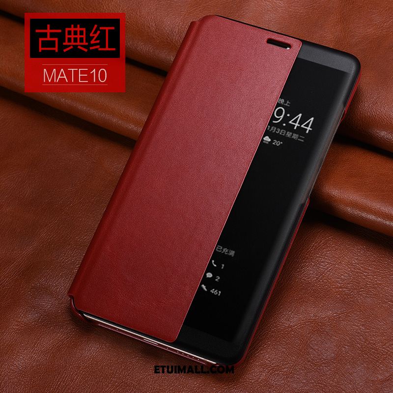 Etui Huawei Mate 10 Prawdziwa Skóra Vintage Skórzany Futerał Telefon Komórkowy Futerał Kup