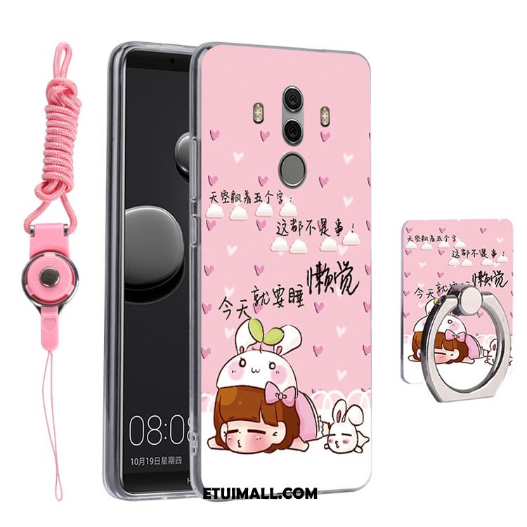 Etui Huawei Mate 10 Pro Anti-fall Ochraniacz Miękki Różowe Telefon Komórkowy Obudowa Sklep