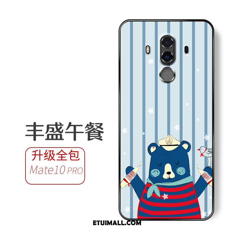 Etui Huawei Mate 10 Pro Anti-fall Telefon Komórkowy Niebieski All Inclusive Miękki Obudowa Tanie