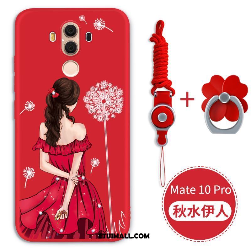 Etui Huawei Mate 10 Pro Miękki Ochraniacz Czerwony Cienkie Telefon Komórkowy Obudowa Sklep