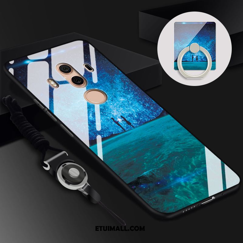 Etui Huawei Mate 10 Pro Ochraniacz Czarny Wiszące Ozdoby Szkło Telefon Komórkowy Obudowa Sprzedam