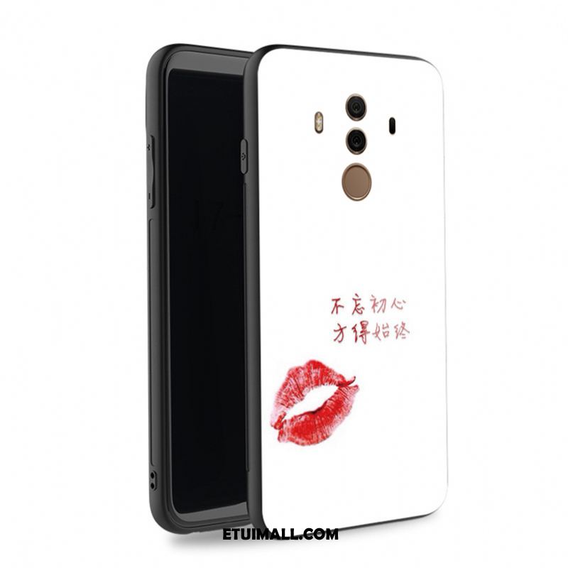 Etui Huawei Mate 10 Pro Szkło Ochraniacz Czarny Trudno Telefon Komórkowy Obudowa Sklep