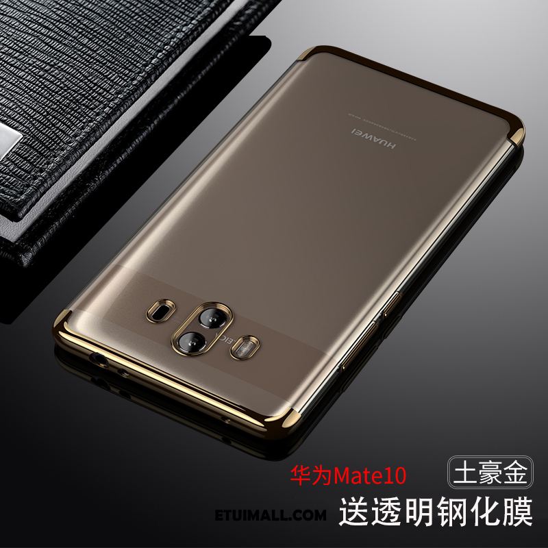 Etui Huawei Mate 10 Telefon Komórkowy Przezroczysty Złoto Różowe Złoto Poszycie Obudowa Oferta