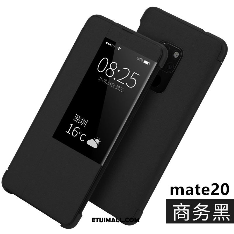 Etui Huawei Mate 20 Anti-fall Prawdziwa Skóra Telefon Komórkowy Skórzany Futerał Klapa Futerał Kupię