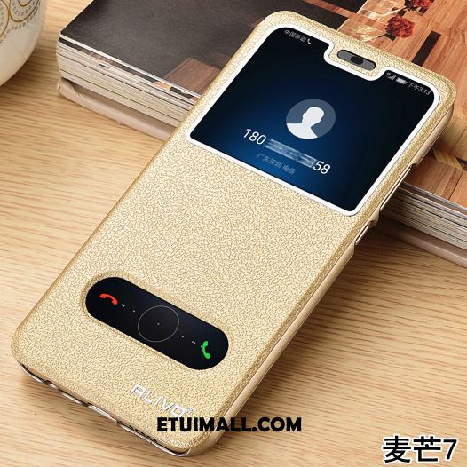 Etui Huawei Mate 20 Lite Ochraniacz Telefon Komórkowy Anti-fall Skórzany Futerał Czerwony Obudowa Online