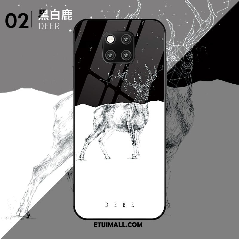 Etui Huawei Mate 20 Pro Cienkie Telefon Komórkowy Anti-fall Biały Modna Marka Pokrowce Tanie