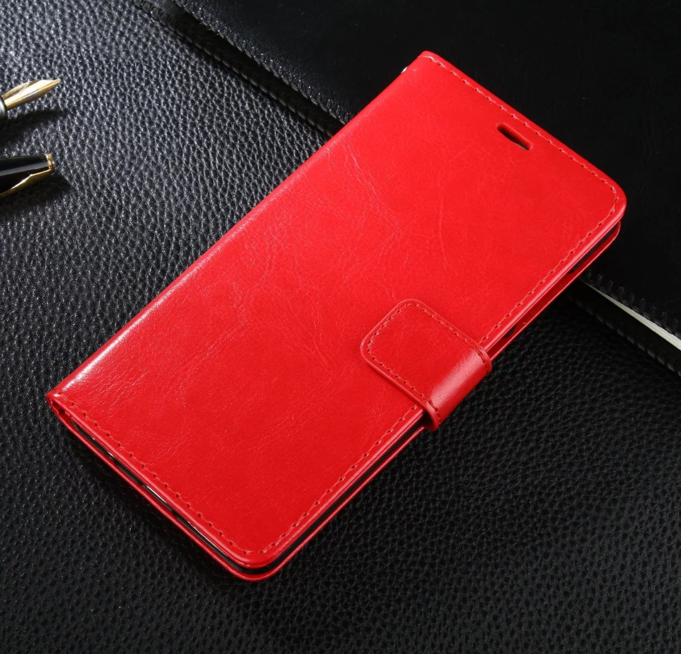 Etui Huawei Mate 20 Pro Czerwony Ochraniacz Klapa Skórzany Futerał Karta Futerał Sprzedam