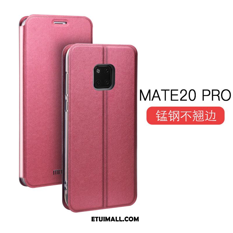 Etui Huawei Mate 20 Pro Czerwony Silikonowe Tendencja Skórzany Futerał Lekki I Cienki Futerał Kup