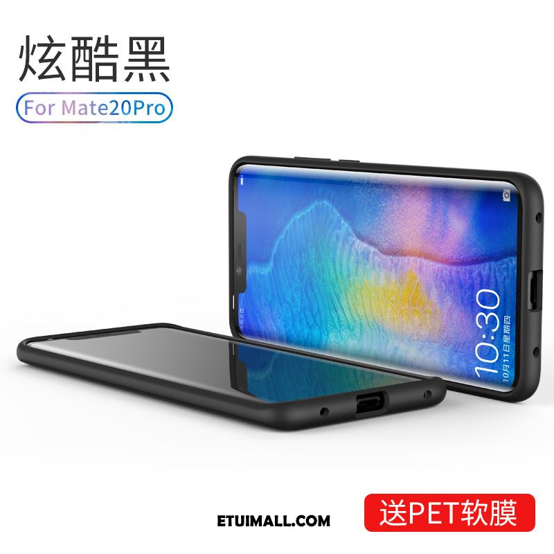 Etui Huawei Mate 20 Pro Silikonowe Wysoki Koniec Telefon Komórkowy Nubuku Anti-fall Futerał Sprzedam