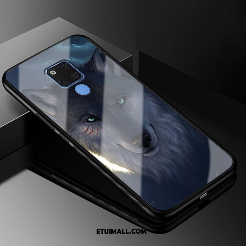Etui Huawei Mate 20 Purpurowy Miękki Telefon Komórkowy Szkło Osobowość Futerał Tanie