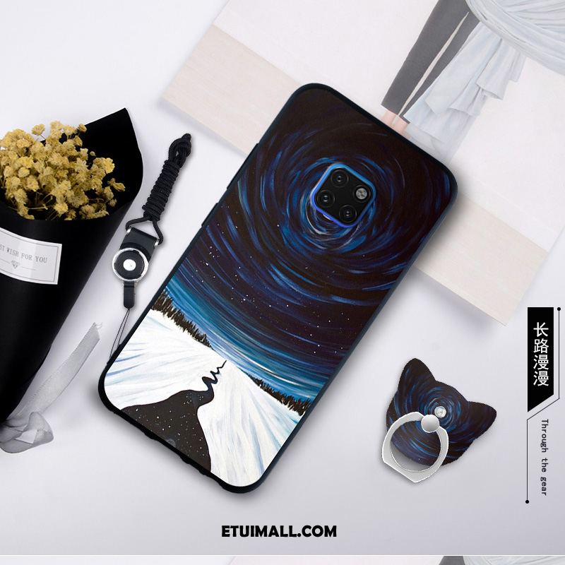 Etui Huawei Mate 20 Rs Sztuka Osobowość Biały Telefon Komórkowy Wiszące Ozdoby Futerał Kup