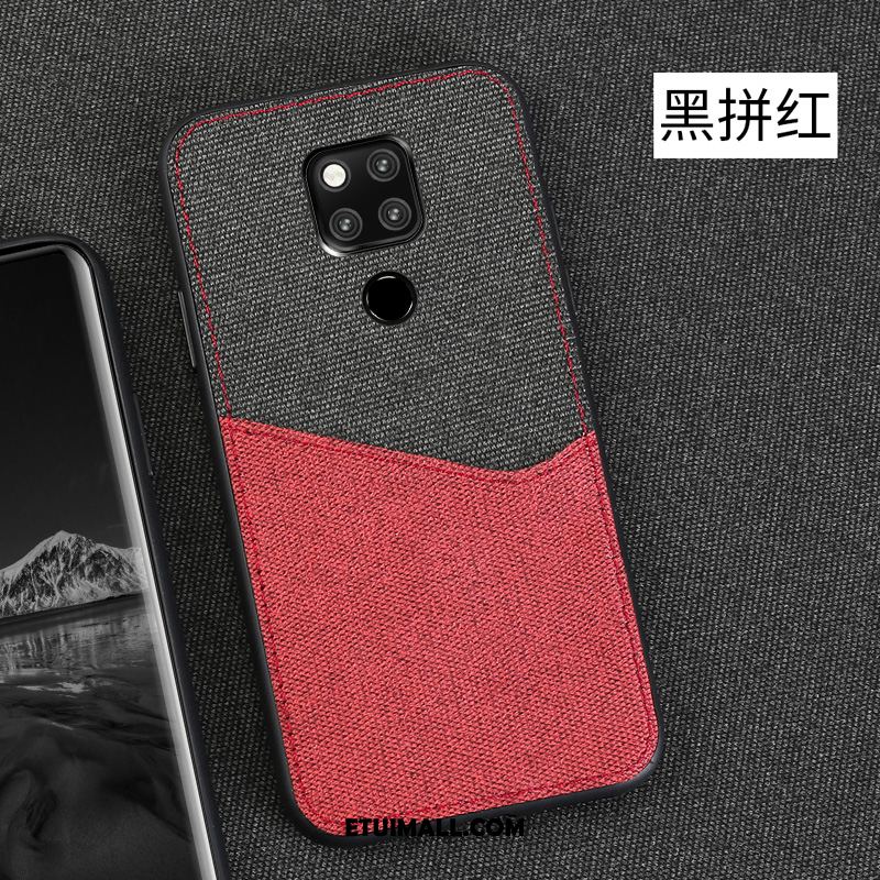 Etui Huawei Mate 20 X Czerwony Anti-fall Szary Ochraniacz Tendencja Pokrowce Kupię