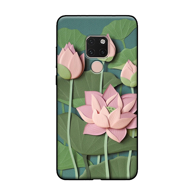Etui Huawei Mate 20 X Mały Sztuka All Inclusive Chiński Styl Różowe Futerał Kup