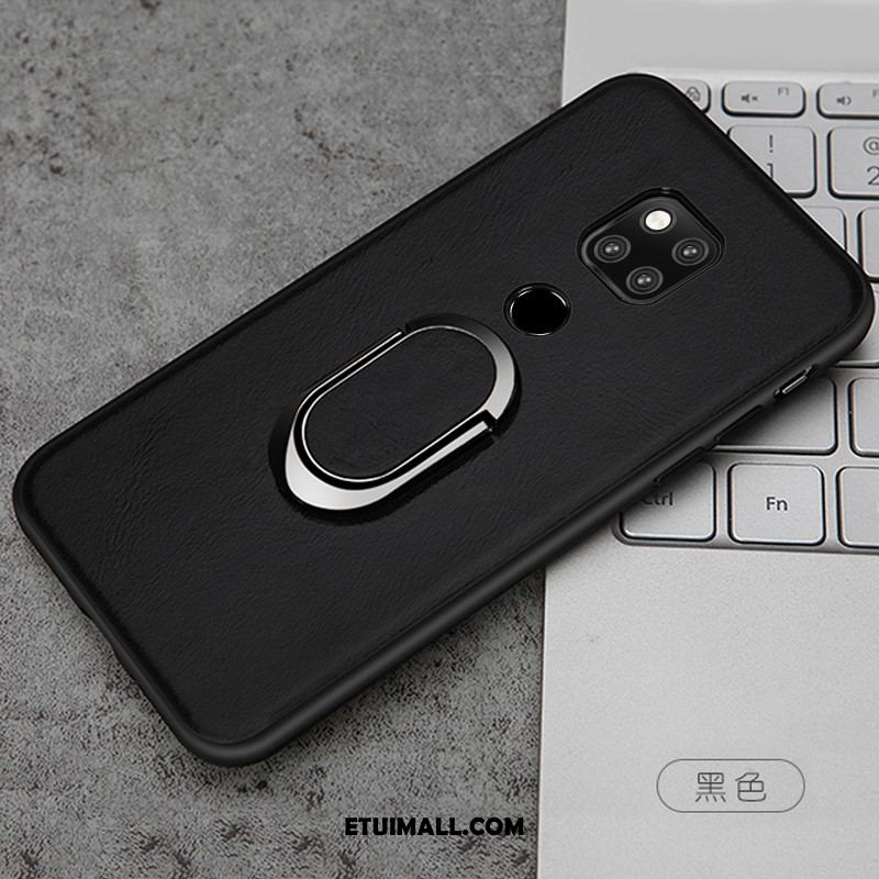 Etui Huawei Mate 20 X Prawdziwa Skóra Czarny Brązowy Skórzany Futerał Telefon Komórkowy Obudowa Sprzedam