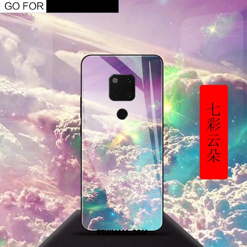 Etui Huawei Mate 20 X Szkło Anti-fall Telefon Komórkowy Gradient Kreatywne Pokrowce Tanie