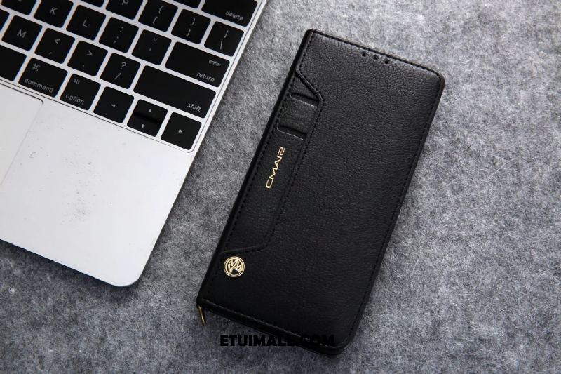 Etui Huawei Mate 30 All Inclusive Anti-fall Skórzany Futerał Czarny Ochraniacz Pokrowce Online