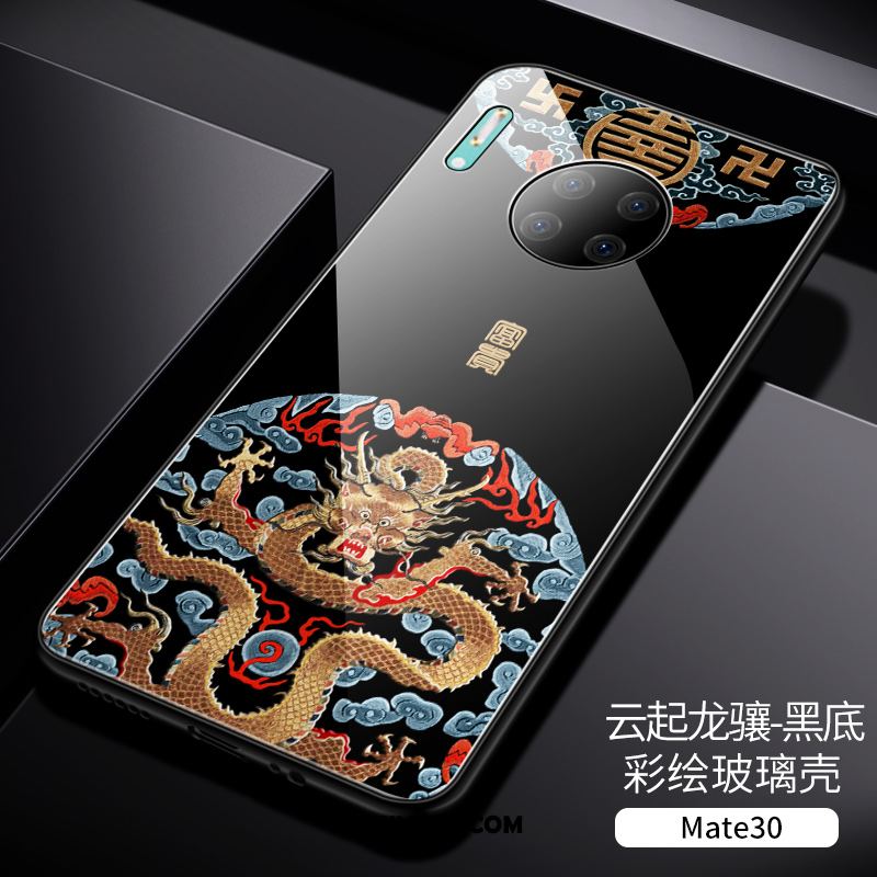 Etui Huawei Mate 30 Kreatywne Lustro Osobowość Chiński Styl Anti-fall Obudowa Sklep
