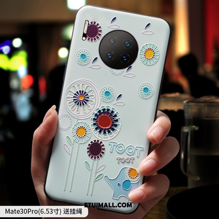 Etui Huawei Mate 30 Pro Kreatywne Nubuku Kreskówka Osobowość Silikonowe Obudowa Tanie