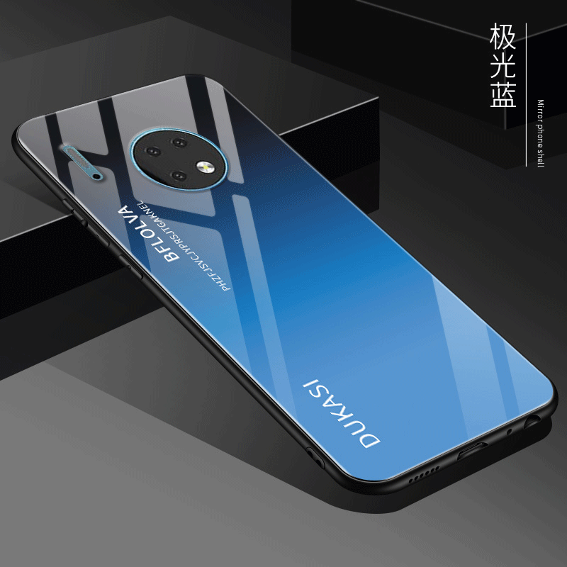 Etui Huawei Mate 30 Pro Zielony Lustro Anti-fall Modna Marka Telefon Komórkowy Obudowa Sklep