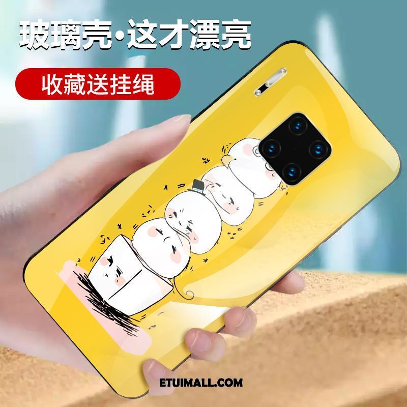 Etui Huawei Mate 30 Rs Telefon Komórkowy Szkło Ochraniacz Żółty Anti-fall Futerał Dyskont