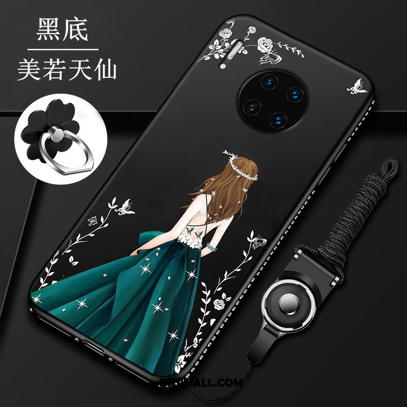Etui Huawei Mate 30 Telefon Komórkowy Miękki Z Kryształkami Osobowość Anti-fall Futerał Tanie