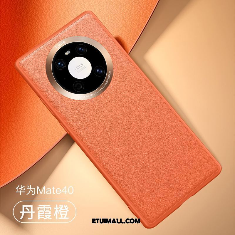 Etui Huawei Mate 40 All Inclusive Wysoki Koniec Skóra Telefon Komórkowy Anti-fall Pokrowce Tanie
