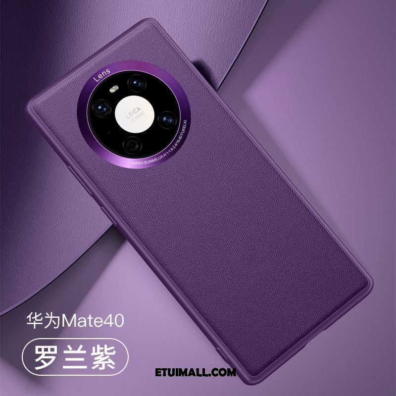 Etui Huawei Mate 40 All Inclusive Wysoki Koniec Skóra Telefon Komórkowy Anti-fall Pokrowce Tanie