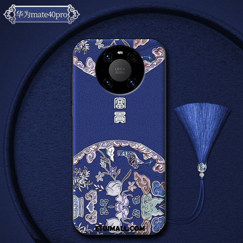 Etui Huawei Mate 40 Pro Kreatywne Niebieski Telefon Komórkowy Wysoki Koniec Moda Obudowa Kup