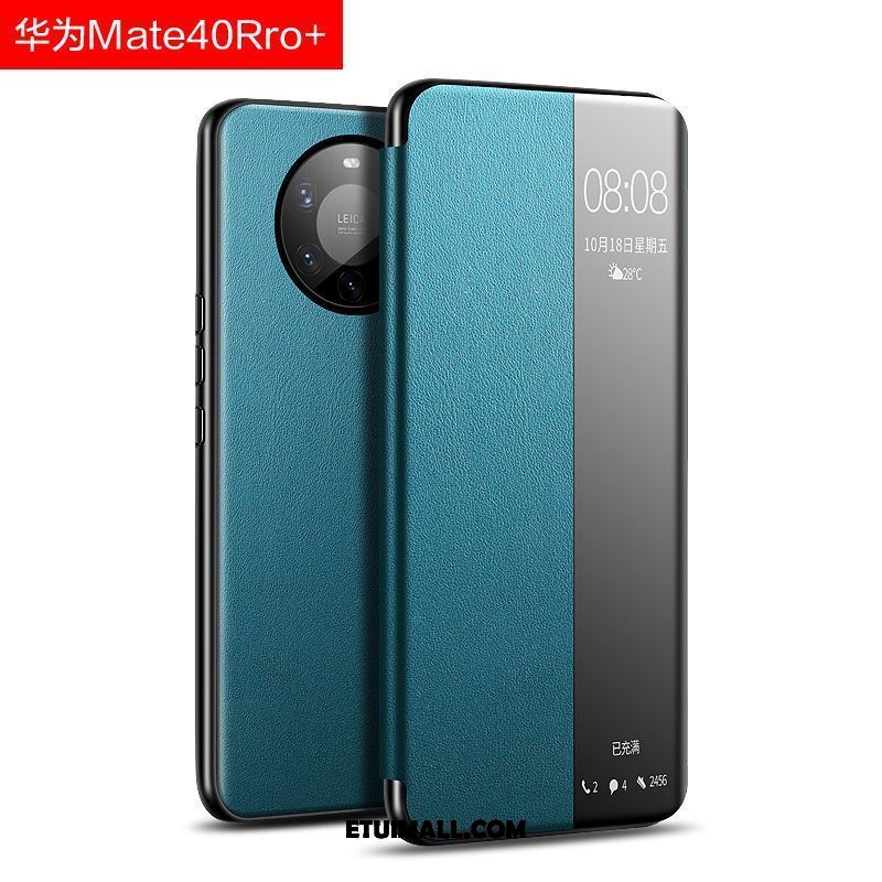 Etui Huawei Mate 40 Pro+ Silikonowe Purpurowy Skórzany Futerał Telefon Komórkowy All Inclusive Pokrowce Tanie