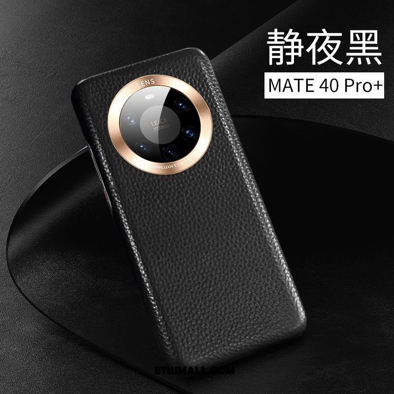 Etui Huawei Mate 40 Pro+ Skóra Bydlęca Anti-fall Wysoki Koniec Telefon Komórkowy Skórzany Futerał Pokrowce Sklep