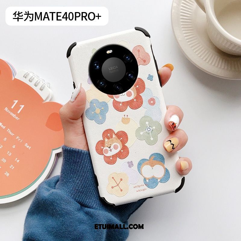 Etui Huawei Mate 40 Pro+ Skórzany Futerał Piękny Kreatywne Mały Ochraniacz Pokrowce Na Sprzedaż
