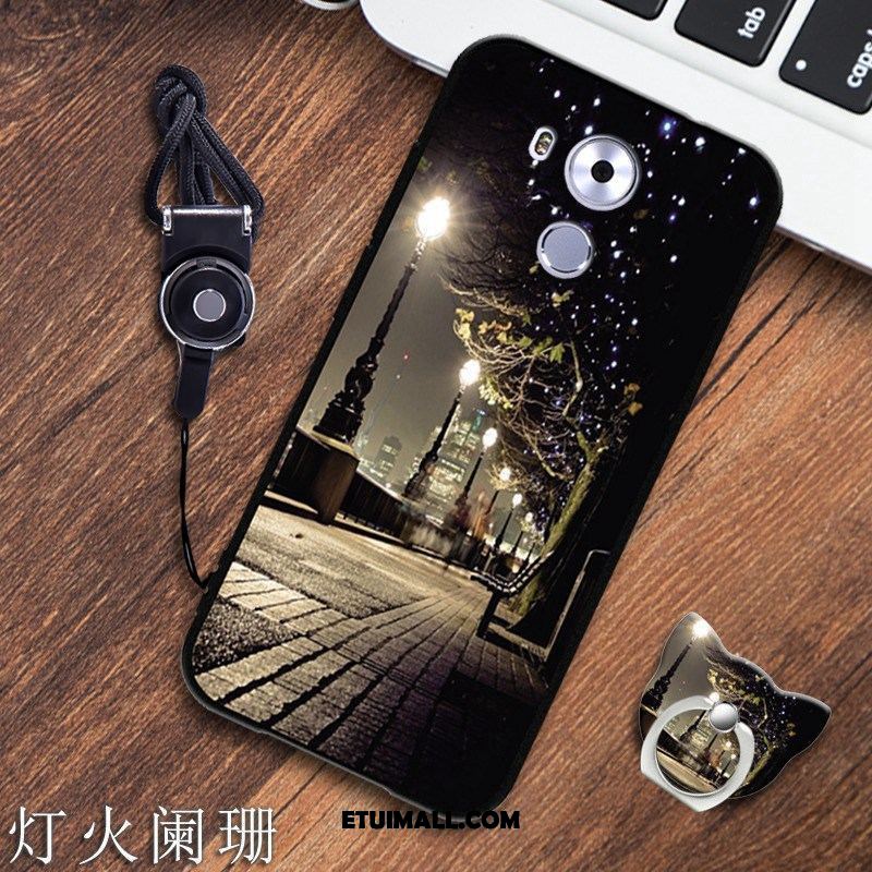 Etui Huawei Mate 8 Kreatywne Telefon Komórkowy Osobowość Szary Wiszące Ozdoby Futerał Online
