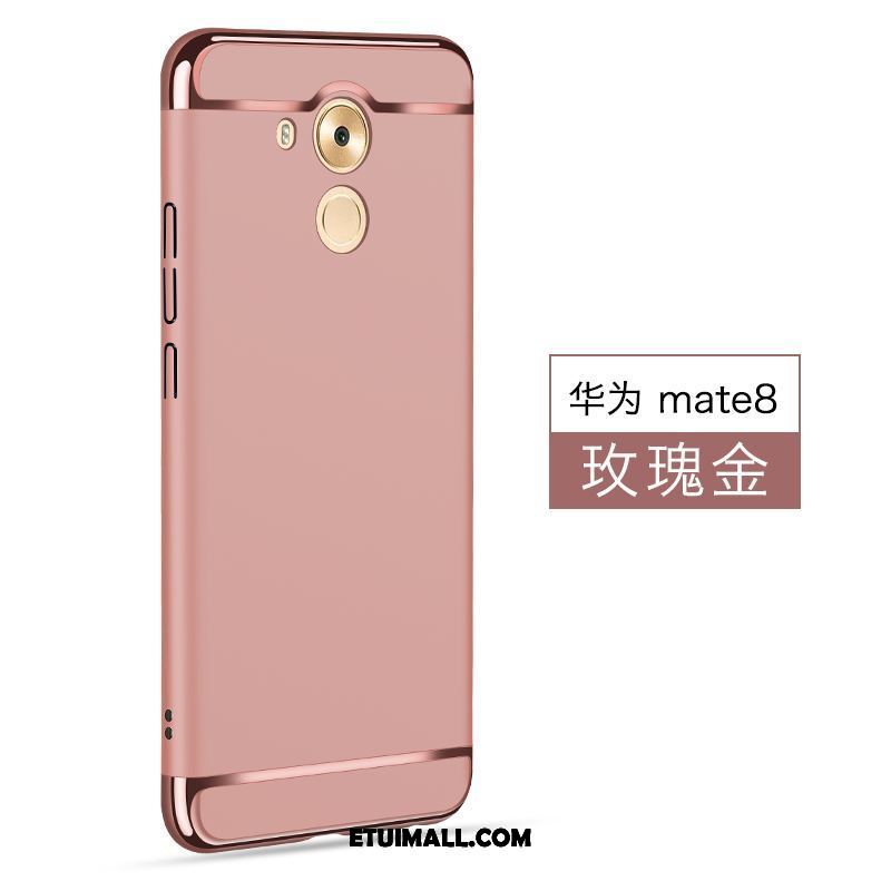 Etui Huawei Mate 8 Lekki I Cienki Ring Szkło Hartowane Nubuku Anti-fall Obudowa Na Sprzedaż