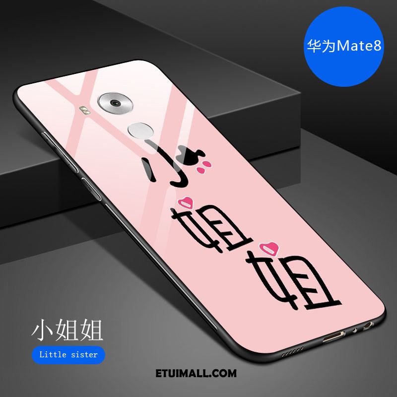 Etui Huawei Mate 8 Lustro Anti-fall Telefon Komórkowy Czarny Szkło Hartowane Obudowa Tanie