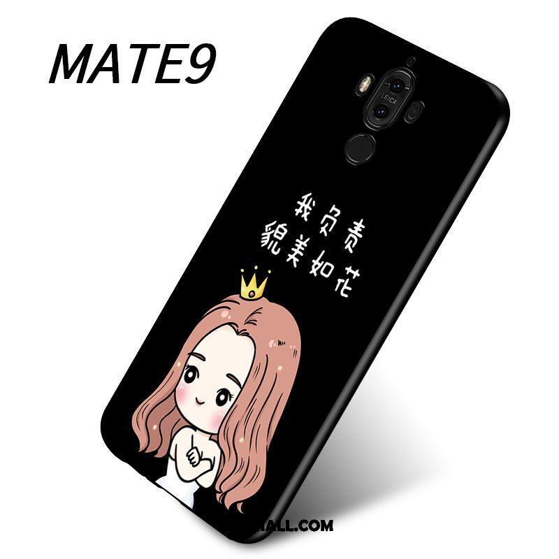 Etui Huawei Mate 9 Cienkie Czarny Ochraniacz Miękki Telefon Komórkowy Futerał Tanie