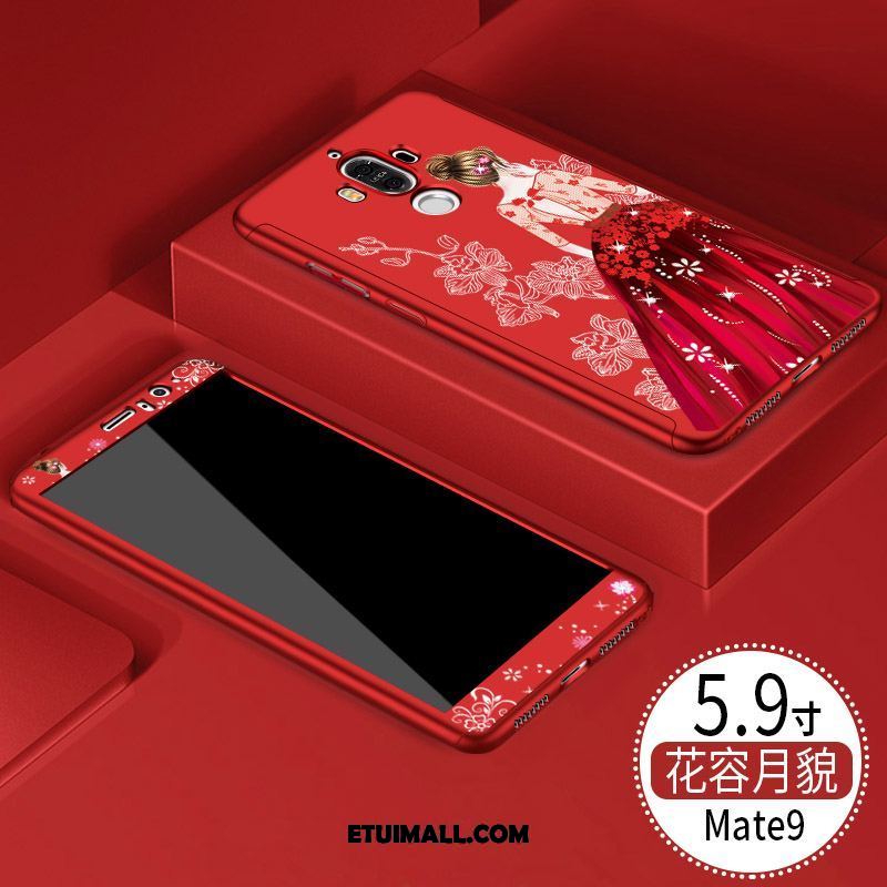 Etui Huawei Mate 9 Ochraniacz Czerwony All Inclusive Czerwony Netto Anti-fall Pokrowce Dyskont