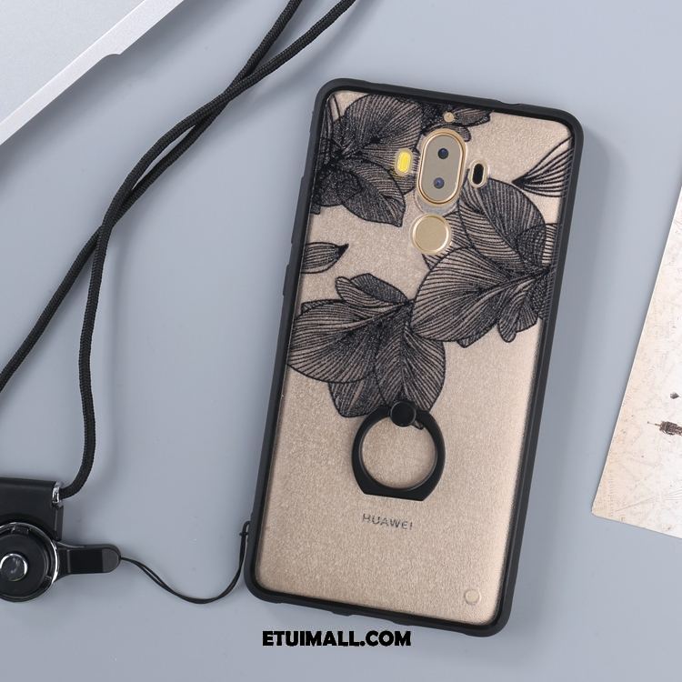 Etui Huawei Mate 9 Ochraniacz Telefon Komórkowy Czarny Przezroczysty Siatkowe Futerał Sklep