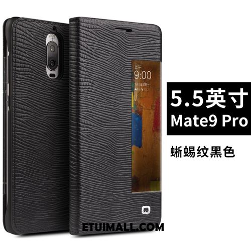 Etui Huawei Mate 9 Pro Osobowość Ochraniacz Tendencja Skórzany Futerał Czarny Obudowa Sprzedam