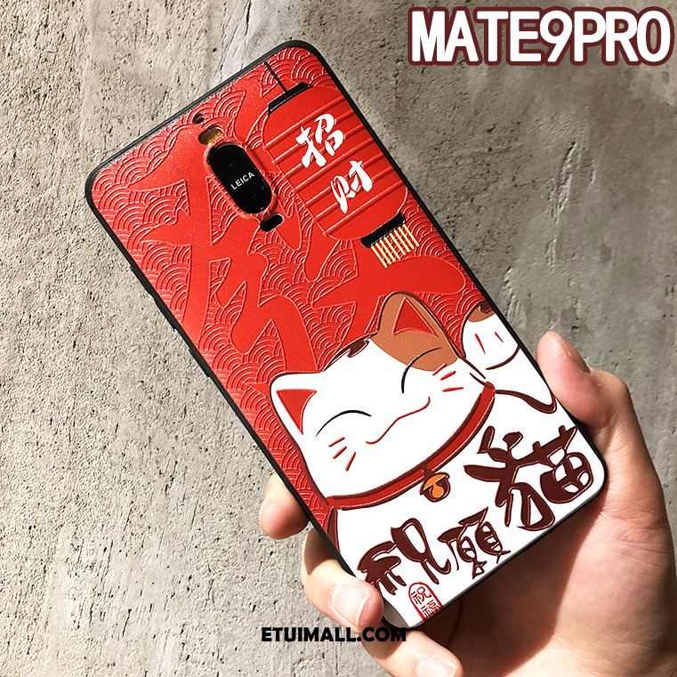 Etui Huawei Mate 9 Pro Różowe Ochraniacz All Inclusive Anti-fall Kotek Futerał Dyskont