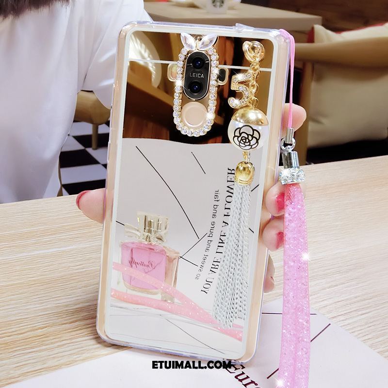 Etui Huawei Mate 9 Ring Ochraniacz Telefon Komórkowy Lustro Różowe Pokrowce Sklep